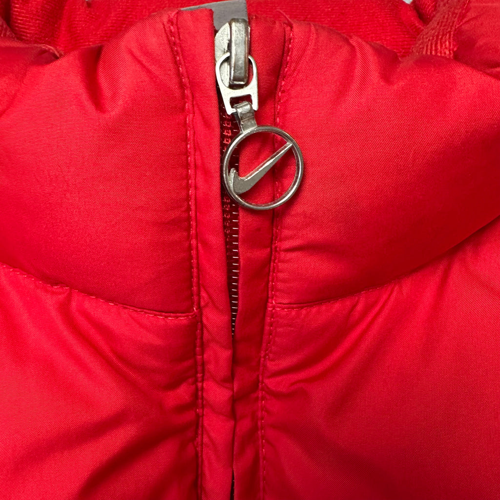 Vintage Nike Puffer Weste mit Backstitch (M)