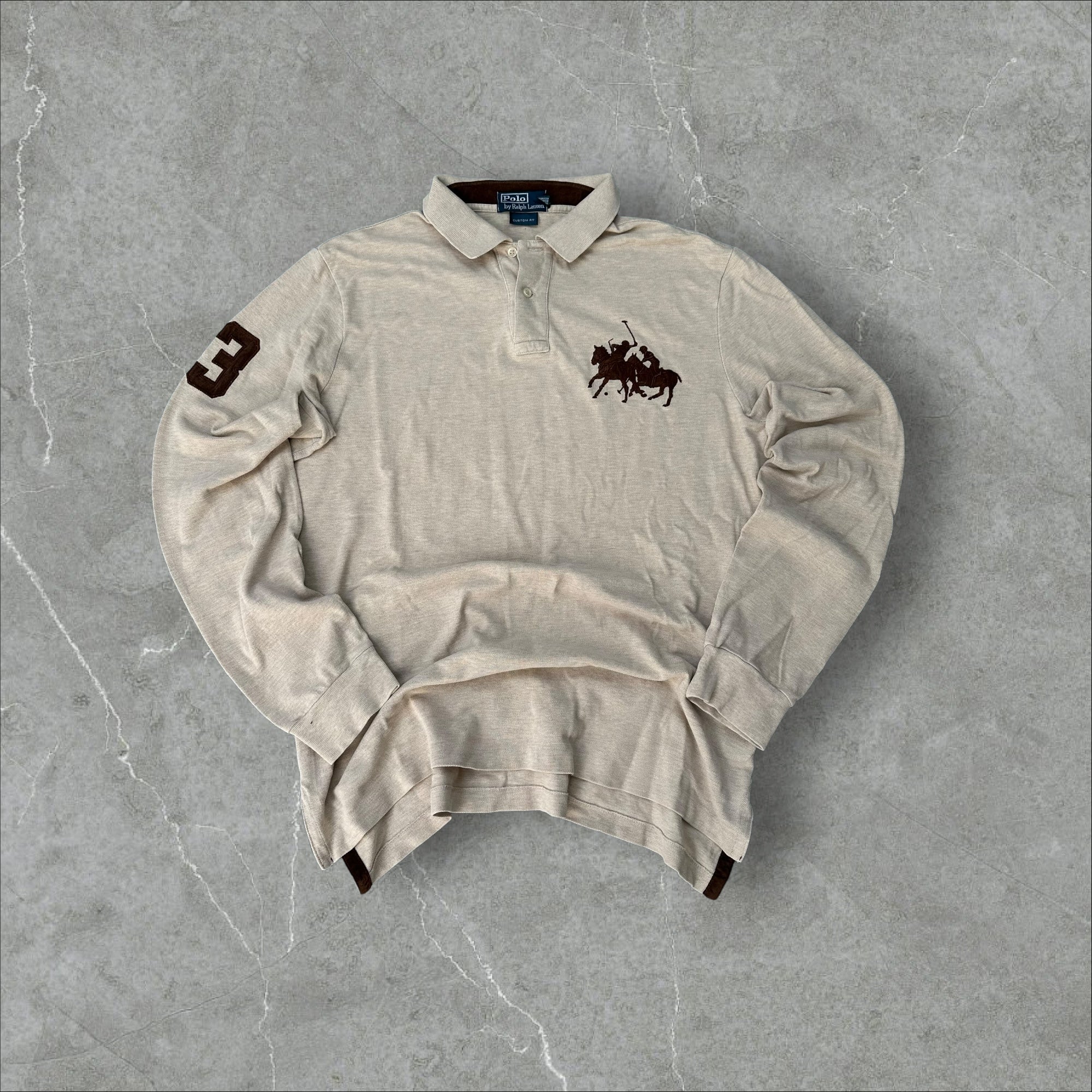Vintage Ralph Lauren Polo Langarmshirt (L)