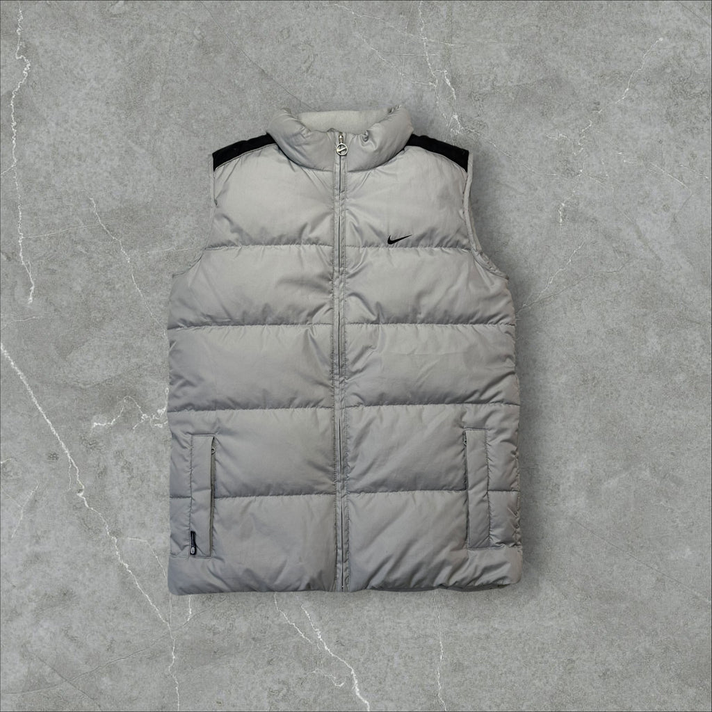 Vintage Nike Puffer Weste mit Backstitch (L-XL)