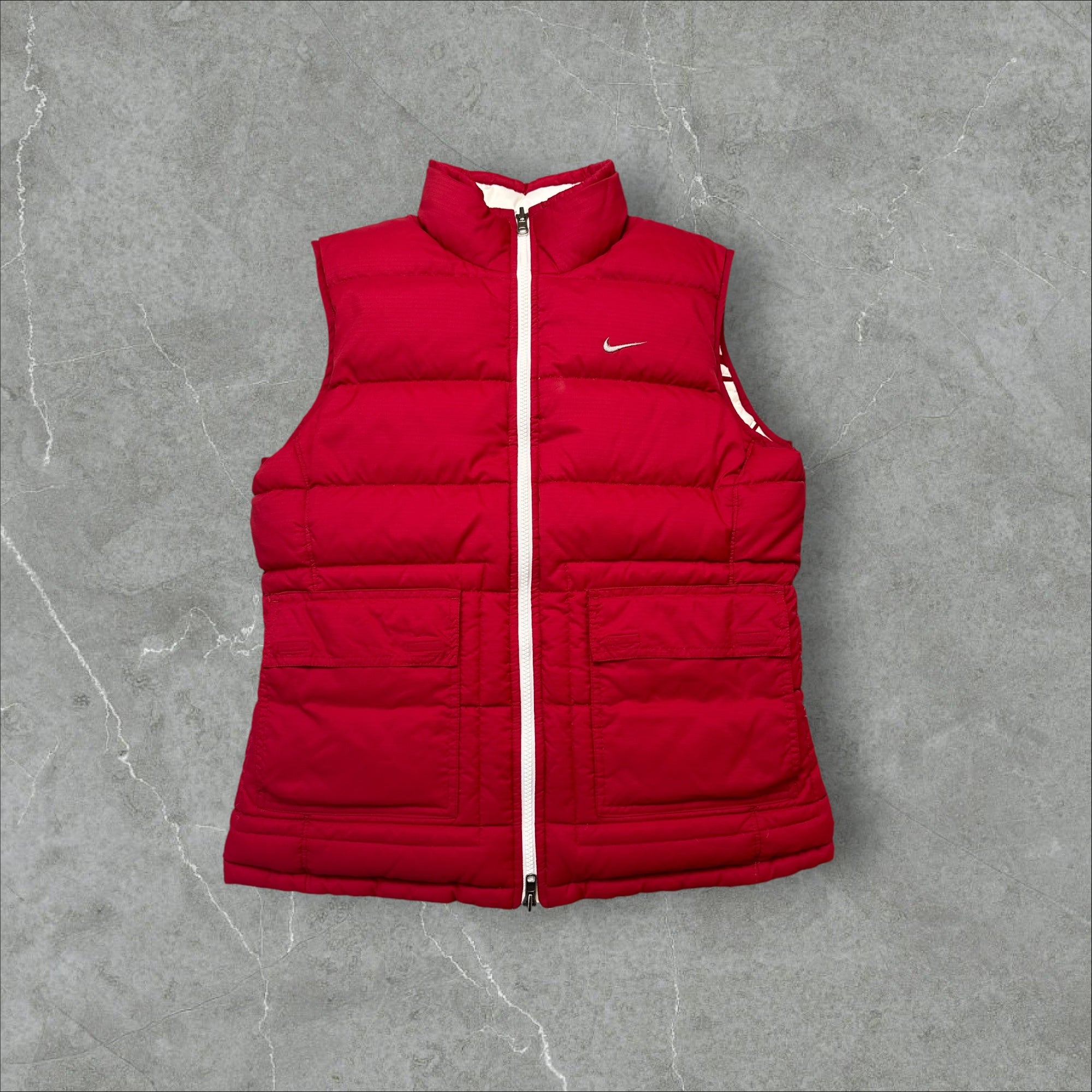 Vintage Nike Puffer Weste reversible (S)