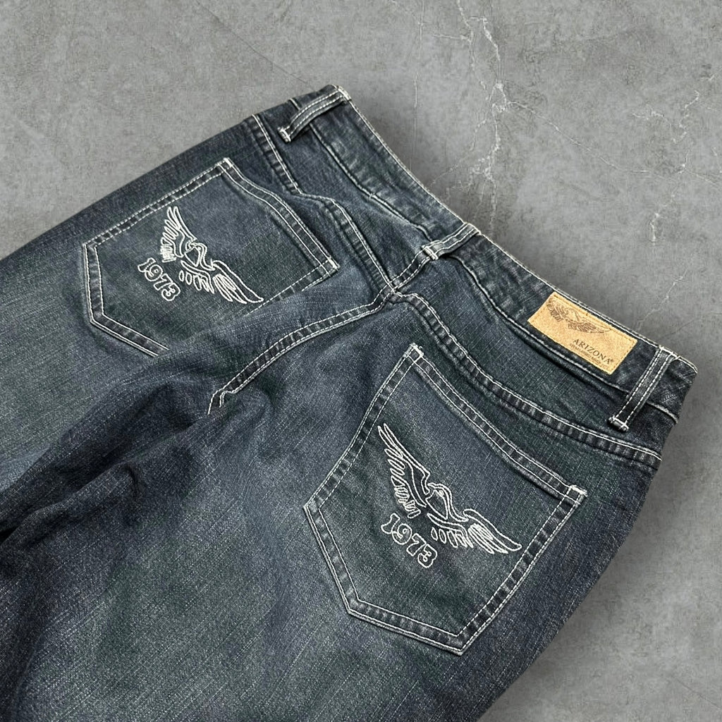 Vintage Bootcut Jeans Damen (XS)