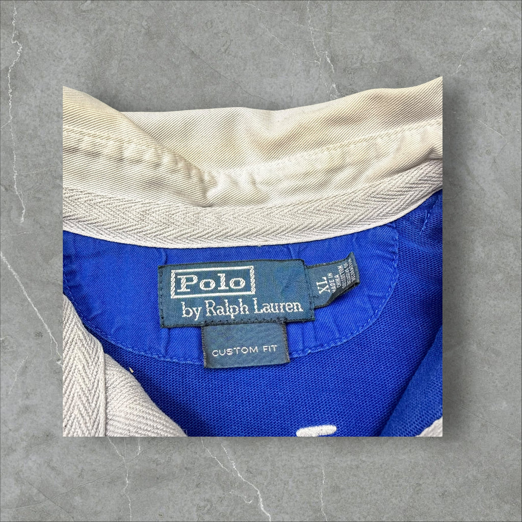 Vintage Ralph Lauren Polo Longsleeve mit Backprint (XL)