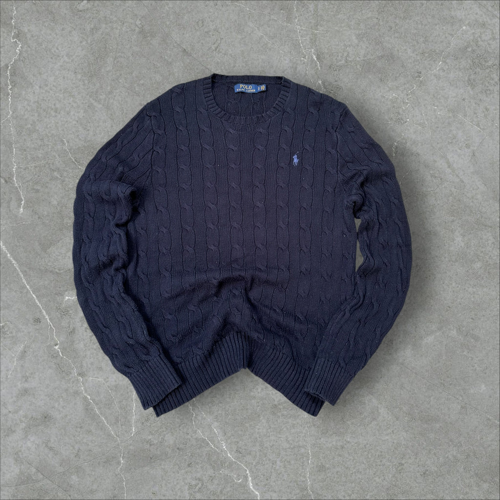 Vintage Ralph Lauren Sweater dunkelblau (S)