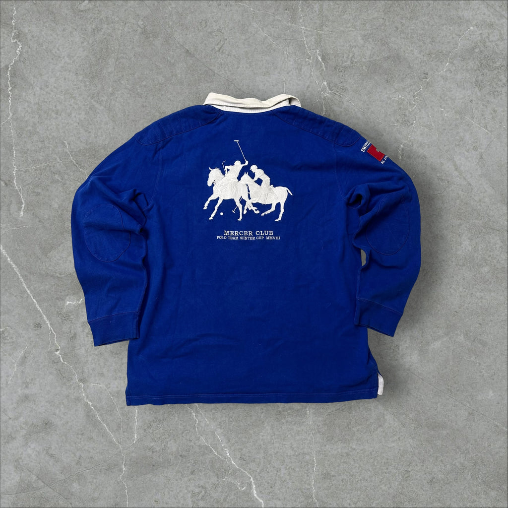 Vintage Ralph Lauren Polo Longsleeve mit Backprint (XL)