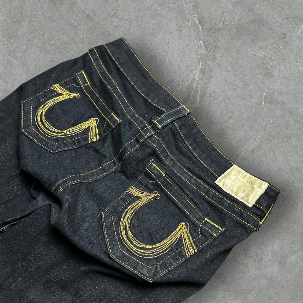 Vintage True Religion Low Waist Jeans Damen (M / 29)