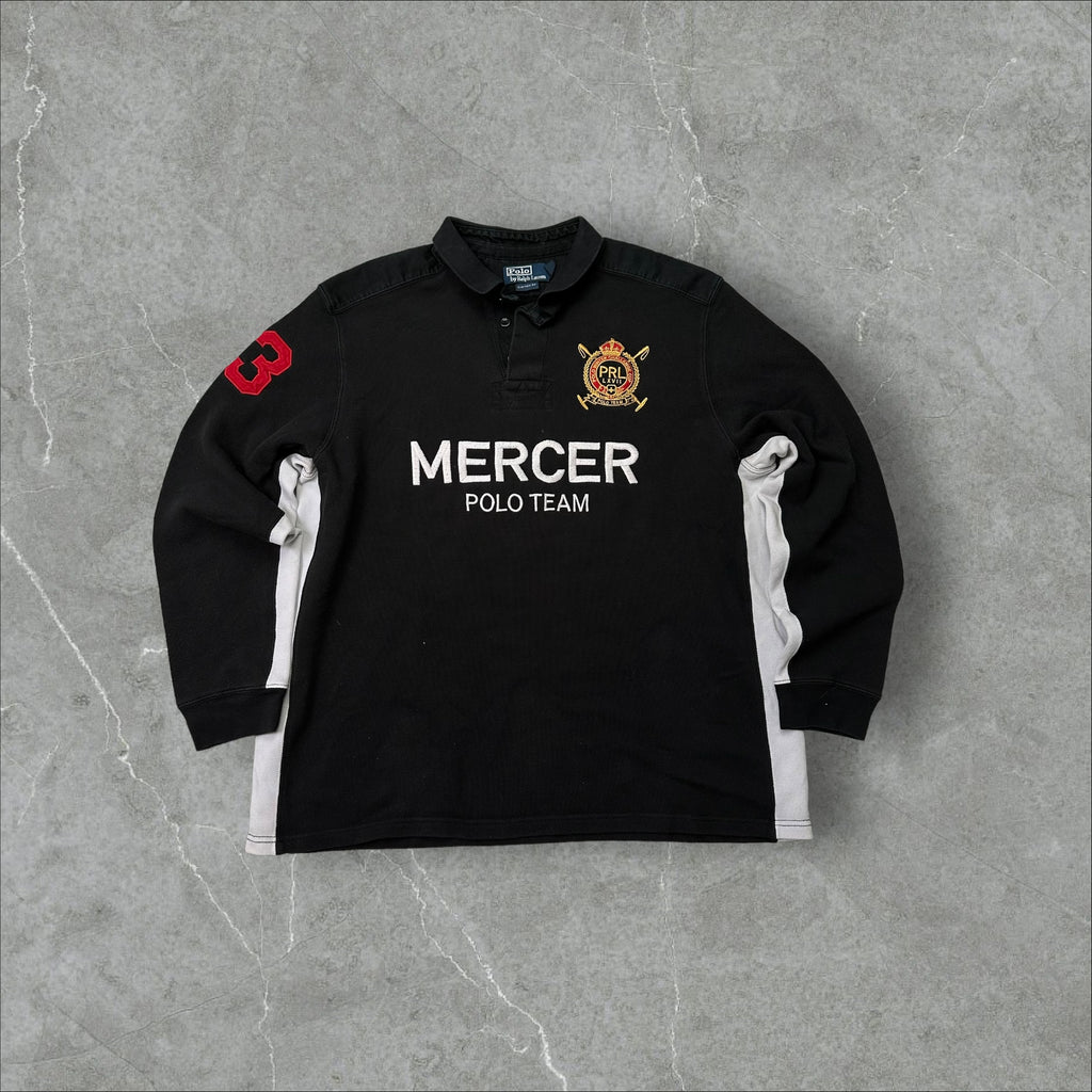 Vintage Ralph Lauren Polo Longsleeve mit Backprint (XL)