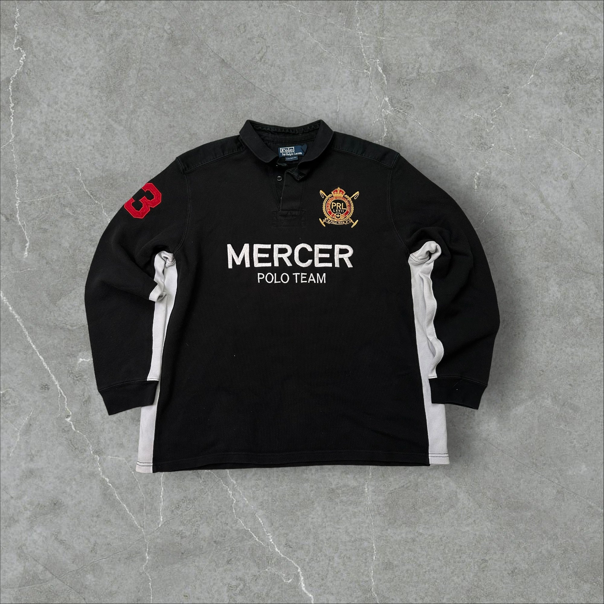 Vintage Ralph Lauren Polo Longsleeve mit Backprint (XL)