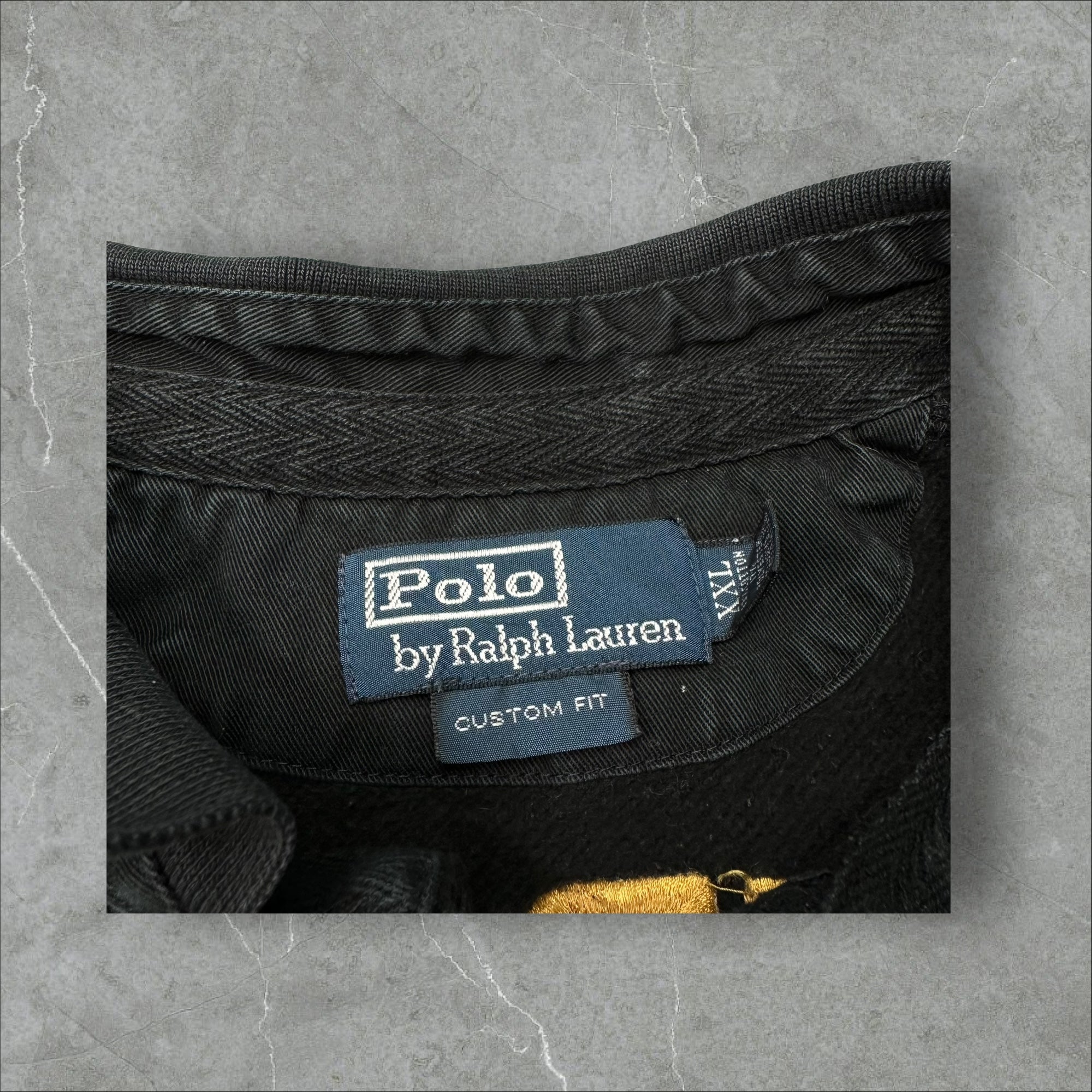 Vintage Ralph Lauren Polo Longsleeve mit Backprint (XL)