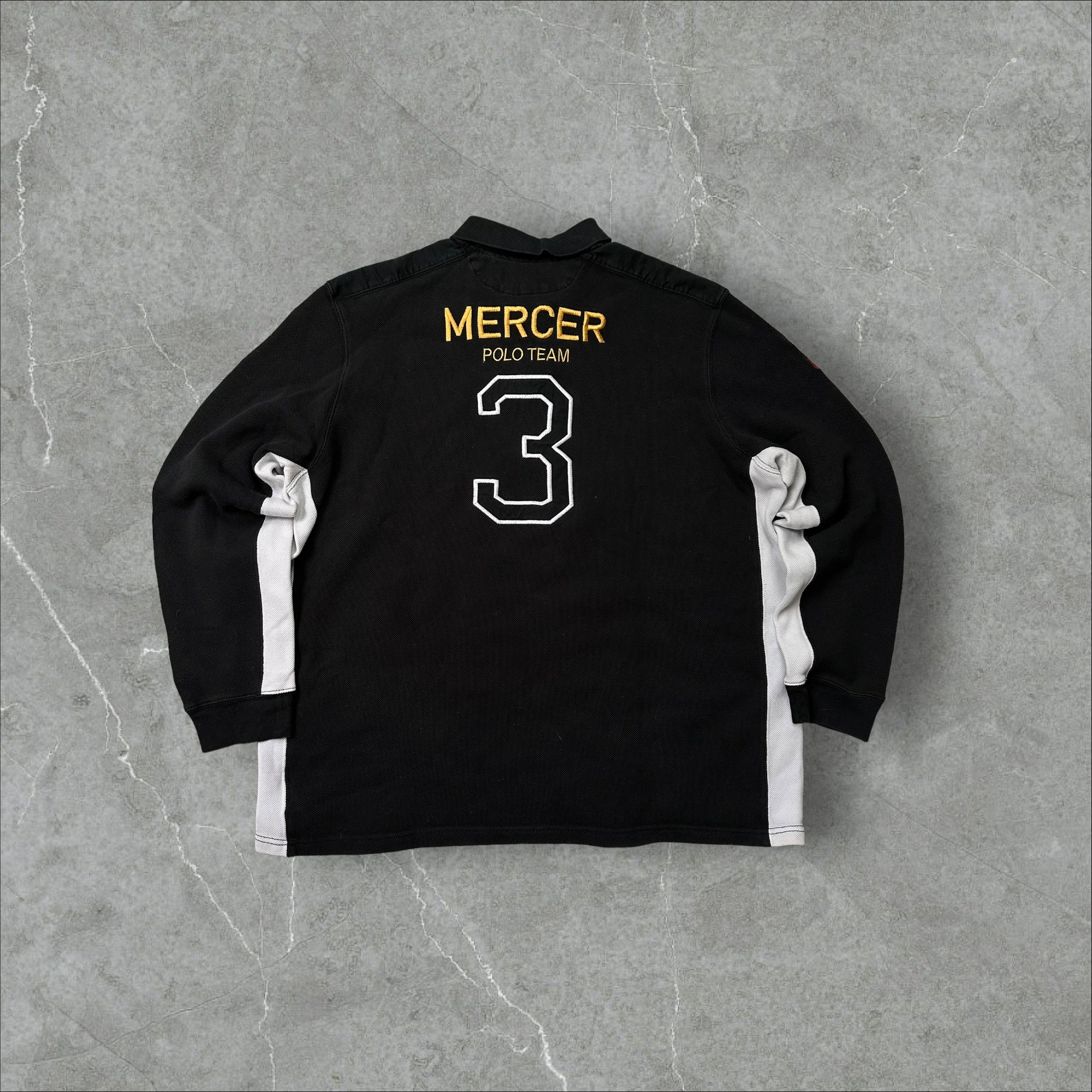 Vintage Ralph Lauren Polo Longsleeve mit Backprint (XL)